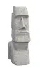 Product image 1 of the product “Moai head, 50 cm H | Natural stone (Basanit), stonemasonry 50 cm”