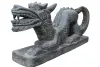 Product image 1 of the product “Chinese Dragon, Left. 30 x 120x 50cm. Stone cast, handcrafted & coloured Left Foot Forward”