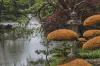 Product image 1 of the product “Japanese garden lantern. 40 x 40 x 120cm. Stone cast, handcrafted & coloured 120 cm”