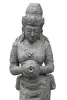 Product image 1 of the product “Standing Dewi Sri as a water feature, 153cm height, cast stone, handcrafted & coloured 153 cm”