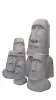 Product image 1 of the product “Moai Head, 80cm height, Stone cast, handcrafted & coloured 80 cm”