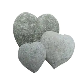Product image of the product “Decoration Heart, nature Stone Basalt. The height is 10 cm. 10 cm”