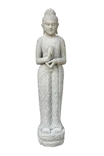 Product image of the product “Standing Buddha, 200cm high, natural green 200 cm”
