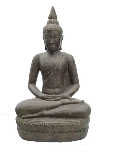 Product image of the product “Seated Buddha - thai Style with symbolized flame on the head. 125cm height 125 cm”