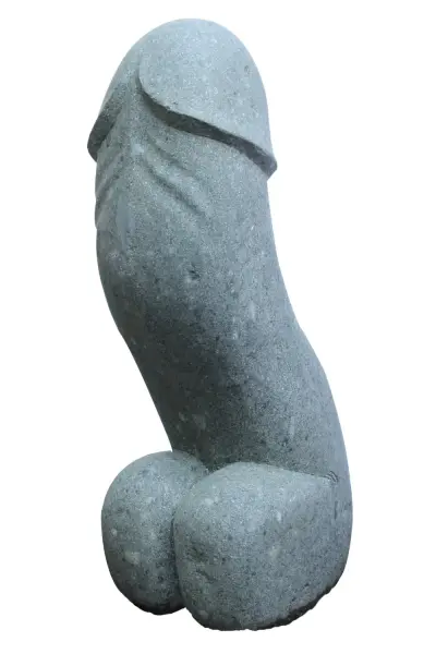 Product image 1 of the product “Phallus curved, approx. 80cm high ”