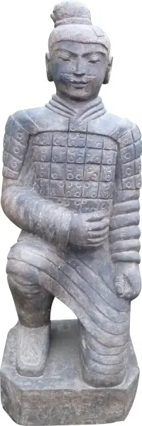 Product image 1 of the product “Warrior kneeing, ca 150cm, antique finish ”