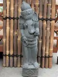 Product image 1 of the product “Standing Ganesh, 120 cm high, natural stone (Basanite), antique finish ”