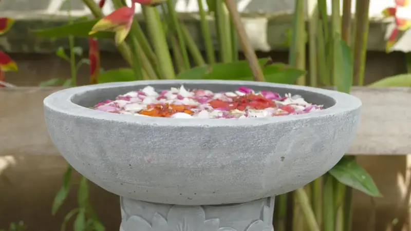 Product image 1 of the product “Surabaya - Bowl, plain, Ø 30 cm | cast stone ”