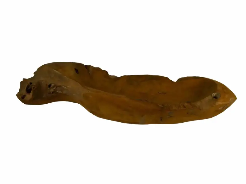 Product image 1 of the product “Bowl fruit, 8 height, made from teak root pieces ”