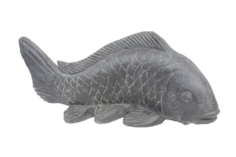 Product image 1 of the product “Classic Koi fish. 17 x 55 x 26cm. Stone cast, handcrafted & coloured 55 cm”