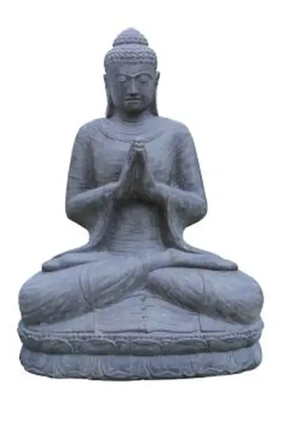 Product image 1 of the product “Buddha sitting, cast stone, 150cm height, lightweight 150 cm”