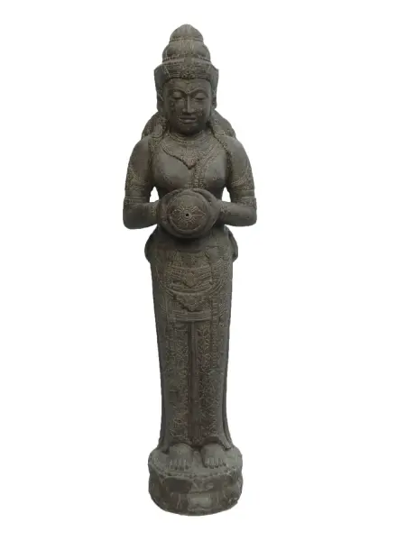 Product image 1 of the product “Standing Dewi Sri, as a water feature, 175cm height 175 cm”