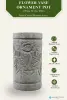 Product image 2 of the product “Pot with Flower Vase Ornaments, 100 cm Height, 60 cm Dia, Natural Stone ”