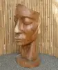 Product image 2 of the product “Mask female by original made of suar wood, 120cm height ”