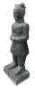 Product image 2 of the product “Chinese warrior, standing, 120 cm height, cast stone, handcrafted & coloured 120 cm”