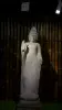 Product image 2 of the product “Standing Buddha with floral carving, Abudaya position. 43 x 39 x 175cm. Natural stone (river stone), stonemasonry ”