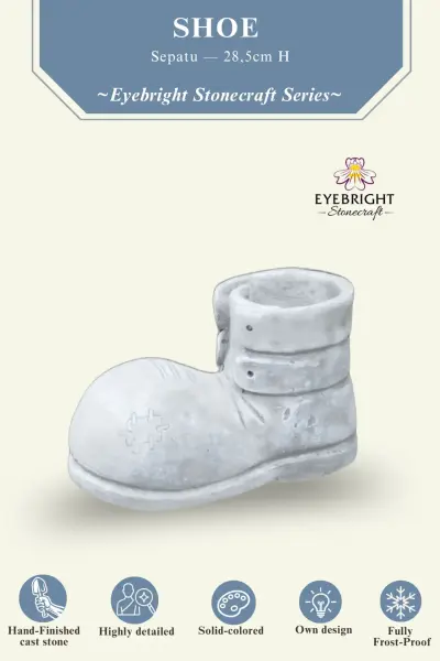 Product image of the product “Sepatu - Shoe, 28,5 cm L | cast stone ”