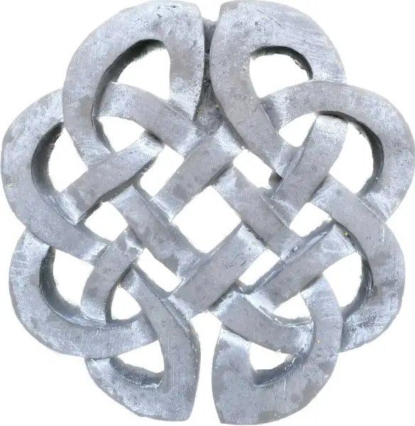 Product image of the product “Callum - Plaque - Celtic motif, Ø 20cm | cast stone ”