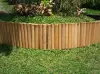 Product image 3 of the product “Bamboo panelling, Apus (yellow-brown) made with flexible stainless steel. Diameter 3-5cm 206x32 cm Height. ”