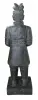 Product image 3 of the product “Chinese warrior, standing, 150 cm height, cast stone, handcrafted & coloured 150 cm”