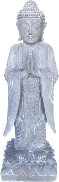 Product image 3 of the product “Jagan - Standing Buddha, 106cm H | cast stone ”