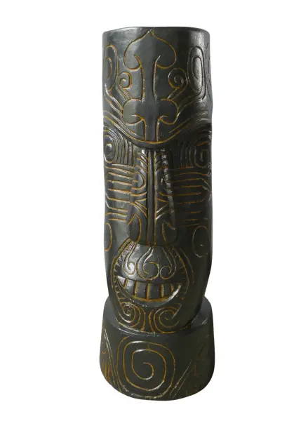 Product image 3 of the product “Tiki, 95cm Height | GRC (Glassfibre Reinforced Concrete), Copper Finish ”