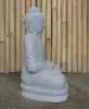 Product image 4 of the product “Seated Buddha made of Riverstone in Dhyana position - gesture of meditation, H.62 cm, natural. ”
