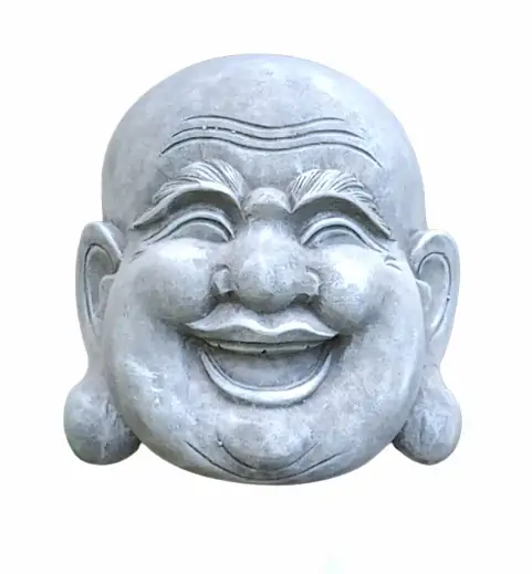 Product image 4 of the product “Mian - Big Buddha mask, 21cm H | cast stone ”