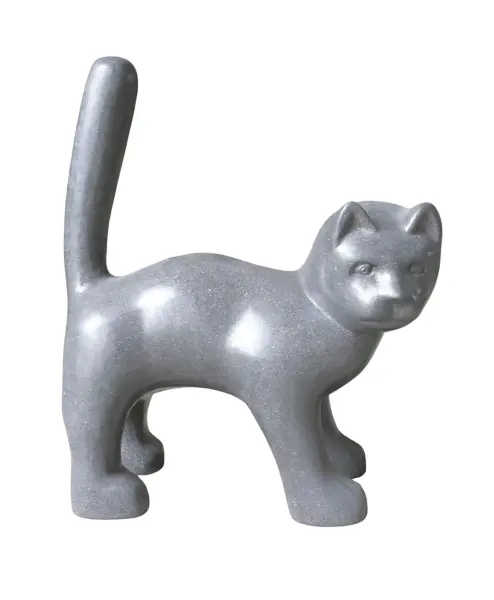 Product image 4 of the product “Cat, 63cm Height | Terazzo, Black color ”