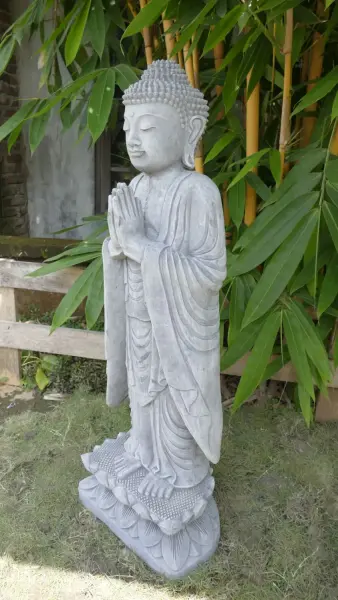 Product image 5 of the product “Jagan - Standing Buddha, 106cm H | cast stone ”