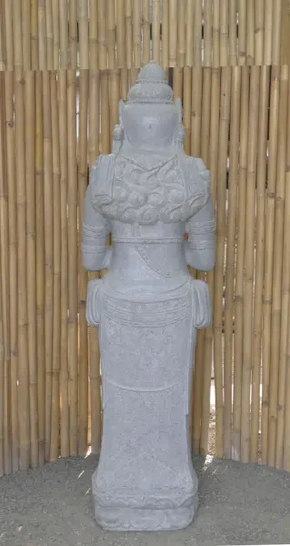 Product image 5 of the product “Standing Sri Dewi. Made from riverstone. Height 174cm ”