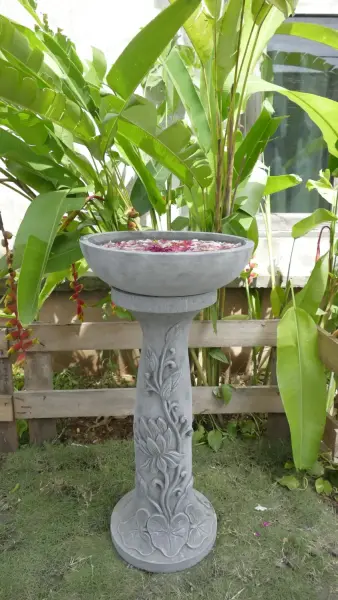 Product image 6 of the product “Palembang - Bowl, plain, Ø 40 cm | cast stone ”