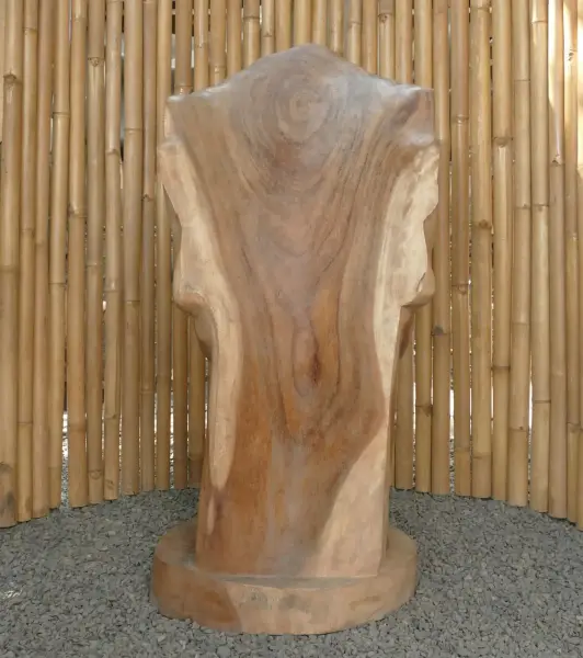 Product image 6 of the product “Mask female by original made of suar wood, 120cm height ”