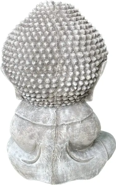 Product image 7 of the product “Nima - Sitting monk with big head, 30 cm H | cast stone ”
