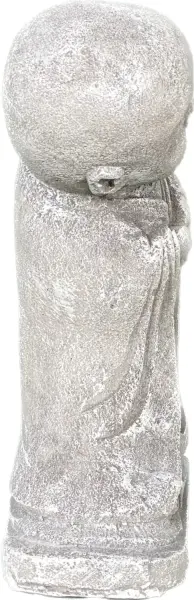 Product image 8 of the product “Ming - Monk, standing, bent sideways 24 cm H | cast stone ”