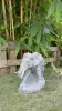  Product image 1 of the product “Nandi - Small Elephant bending to the right, 45cm L | cast stone ”