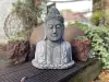 Product image 1 of the product “Naufal - Buddha bust 52 cm H | cast stone ”