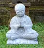  Product image 1 of the product “Rokesh - Sitting praying Monk, 51cm H | cast stone ”