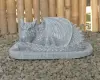  Product image 1 of the product “Jaro - Lying Dragon on a base, 30 cm L | cast stone ”