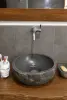 Product image 1 of the product “Sink / washtafel of riverstone in a open carton, in the sizes from 30 to 45cm, polished inside, natural outside ”