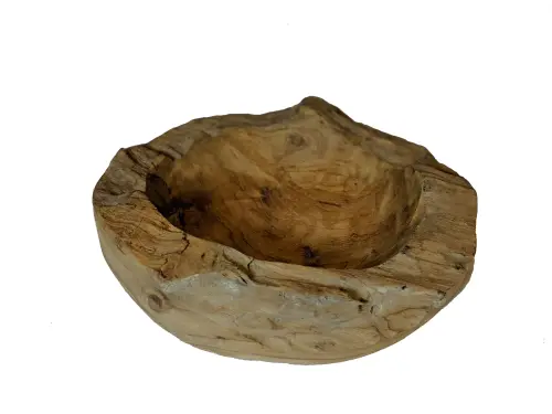 Product image of the product “Wood Bowl - rustic - 20 cm Teak 20 cm”