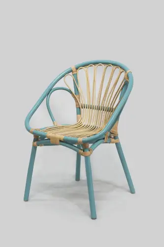 Product image of the product “Papa chair made of rattan about 80cm height. Tosca Color. ”