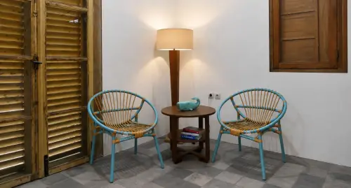 Product image of the product “Hinako chair made of rattan about 78cm height. Tosca Color. ”