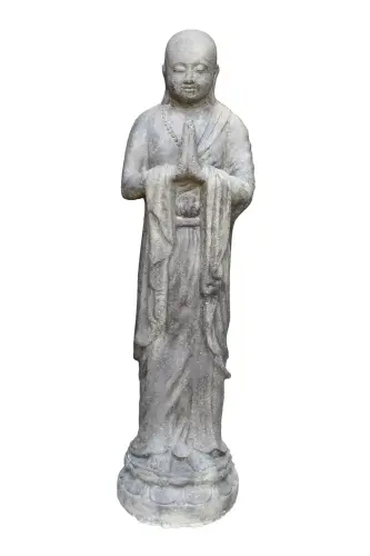 Product image of the product “Mönch stehend Steinguss, 125cm Höhe, leicht 125 cm (hollow)”