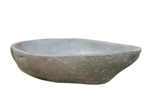 Product image of the product “Water basin made of river stone. Dia approx 61-69. Height 21-25 ”
