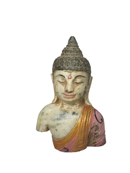 Product image 1 of the product “Buddha Torso, 21 cm, handpainted ”