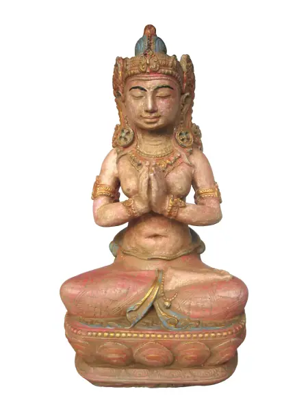 Product image 1 of the product “Dewi Sri, sitting, 40 cm, handpainted ”