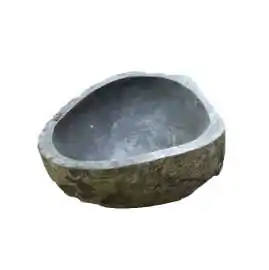 Product image 1 of the product “Water basin made of river stone. Dia approx 61-69. Height 31-35 ”