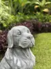  Product image 2 of the product “Henry - Dog, sitting 66cm H | cast stone ”