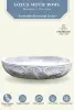  Product image 2 of the product “Makassar - Bowl with lotus motive, Ø 50 cm | cast stone ”